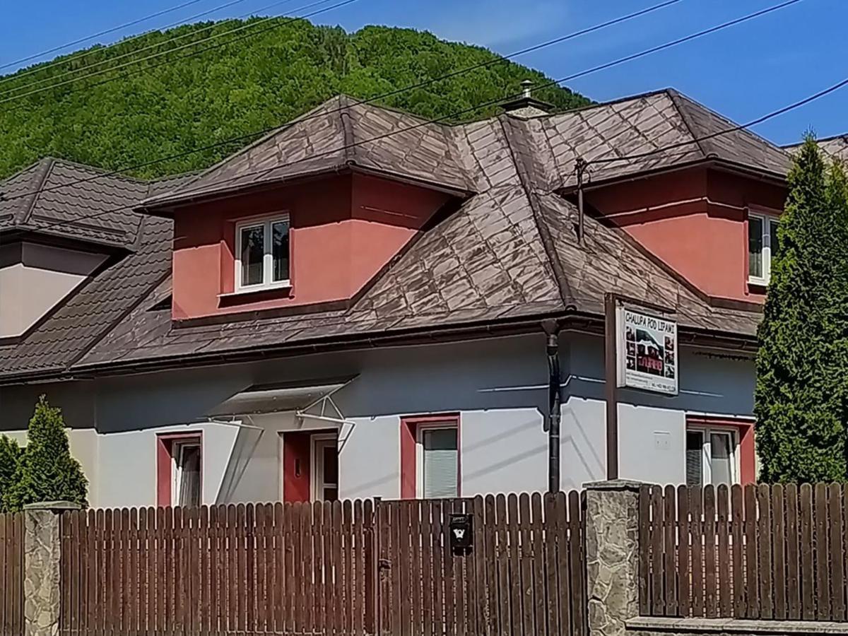 Chalupa Pod Lipami Terchová Dış mekan fotoğraf